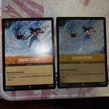 Lorcana: Raging Storm FOIL und keine Foil 2 Karten