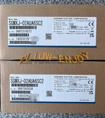 1PC New Yaskawa SGMXJ-02AUA6SC2 AC Servo Motor