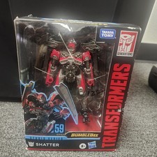 Hasbro Transformers Studio Series 59 Deluxe Class Shatter Bumble Movie Brand New
