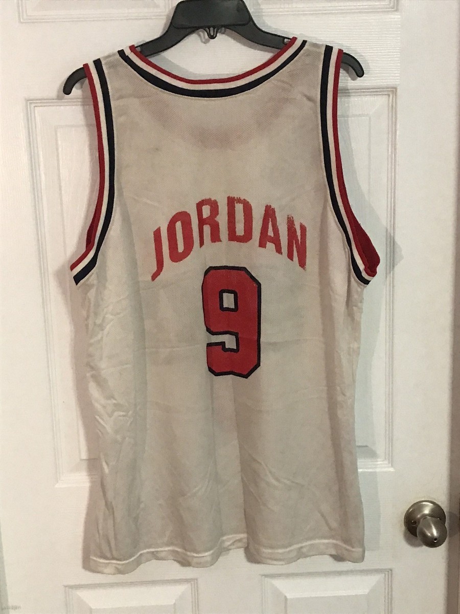 USA Basketball Michael Jordan Jersey Number 9 USA Olympics Size 48