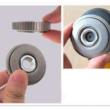 2x Angle Grinder Flange Nut Self Locking M14 50mm Female Thread