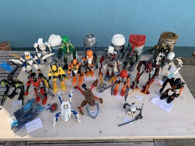 18x LEGO Bionicle Konvolut Sammlung + 1x Chima Adler   inkomplett 