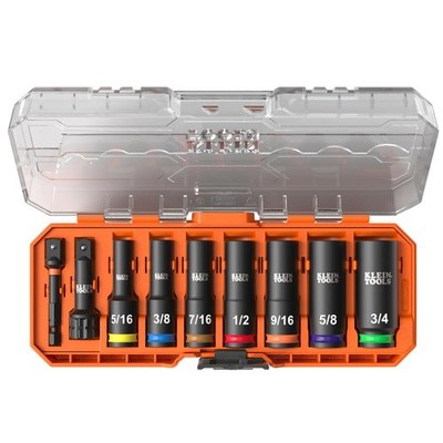 Klein Tools 65109IMPCT KNECT Deep-Well 3/8-Inch Drive Impact
