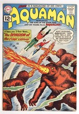 Aquaman Vol 1 1 VG/FN (5.0) Apparent, Coupon Clipped Back Cover DC (1962)