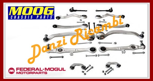 KIT DI RIPARAZIONE COMPLETO AVANTRENO ANTERIORE AUDI A4 BRACCI, TESTINE,  TIRANTI | eBay
