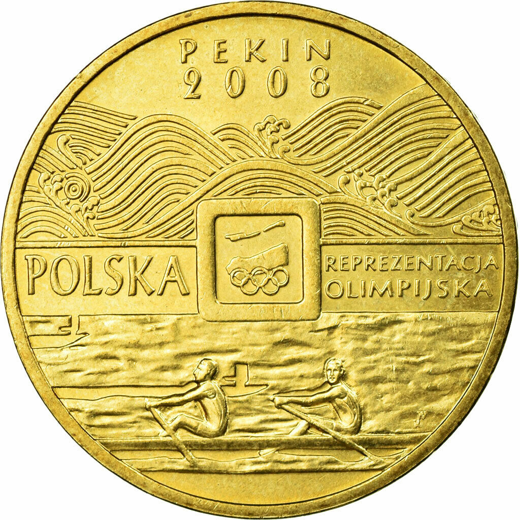 [#586598] Moneta, Polska, 29th Olympic Games Beijing 2008, 2 Zlote, 2008, Warsaw