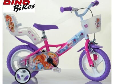 MÄDCHENFAHRRAD WINX 12 MÄDCHENFAHRRAD DINO BIKES ITALIENISCH X MÄDCHEN 87-120 cm