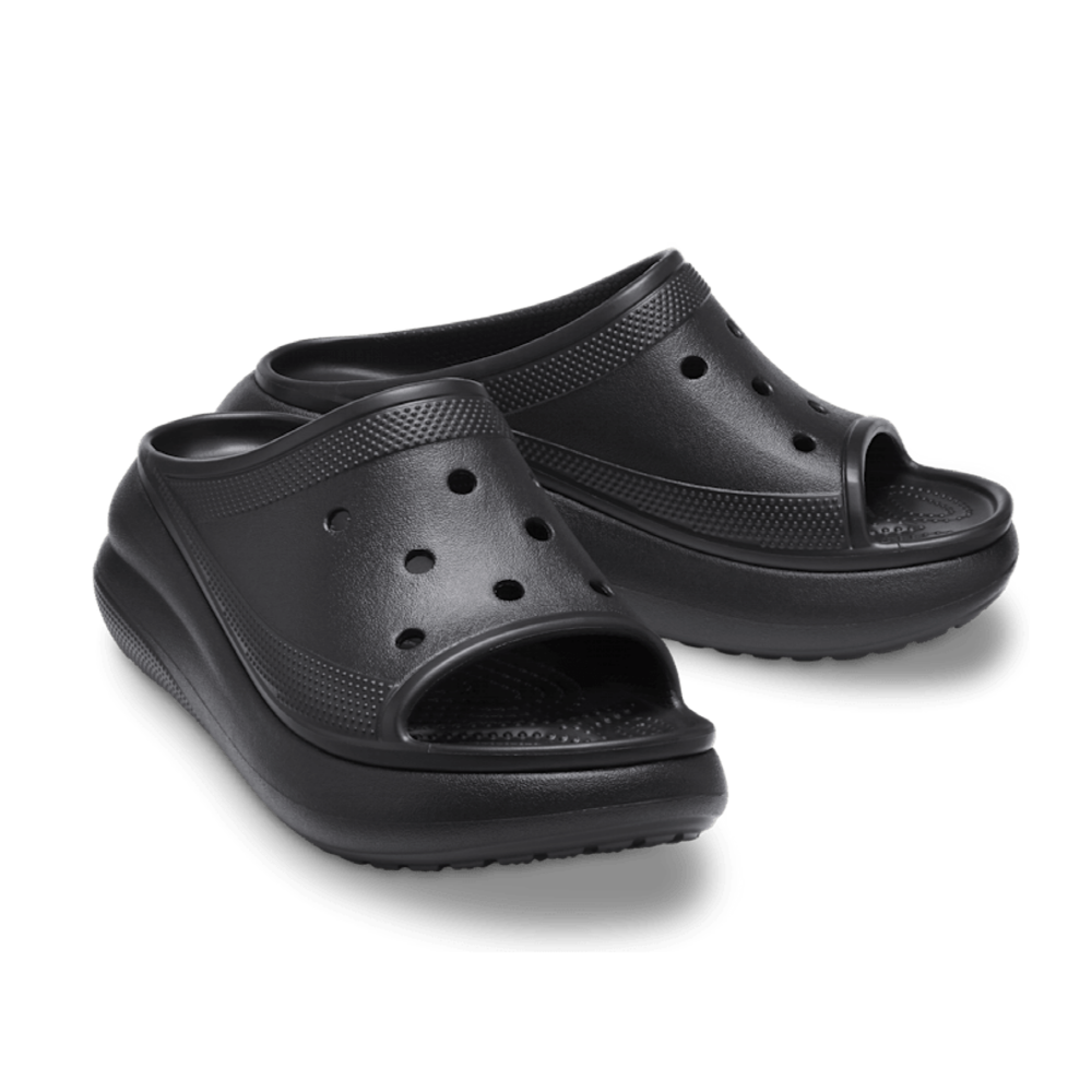 ★CROCS★ Public Crush Slide BK 24SUSD208731 24SUSD208731_Z0 New CROCS Womens CRUSH SLIDE 208731-001 BLACK UNISEX US W 6