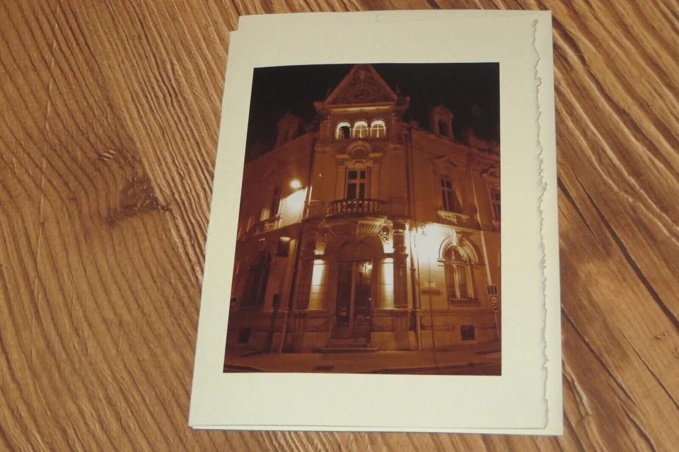 5 PARIS Photo Blank Cards Greeting Note Cards Sepia FRANCE Photo Great Gift - Image 4 of 4