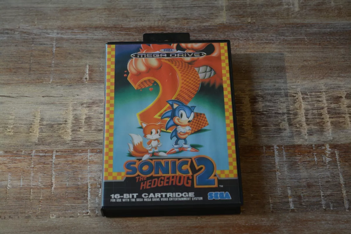 Sonic The Hedgehog 2 Original Na Caixa Genesis Mega Drive