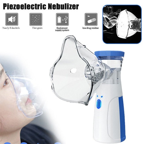 Inhalator Vernebler Inhalationsgerät Inhaliergerät für Kinder und Erwachsene // - Bild 15 von 17