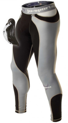 Ju-Sports Compression ProLine Shorty + Motion Pro Flexcup,ver.Größen, Muay Thai,