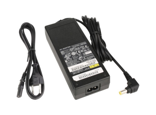 Fujitsu Laptop Netzteil AC Adapter 90W mit Stromkabel für Fujitsu E780, E781 - Bild 1 von 2