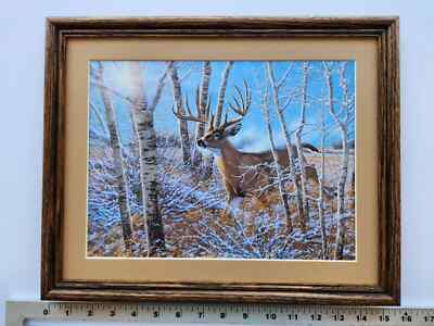 Michael Sieve MILO HANSON AND THE HANSON BUCK 11x14 framed 3.0 518