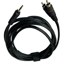 8ft 3.5mm Aux to 2 RCA Cable Adapter Audio Cable for Stage PA Speaker DJ System