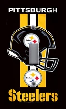 PITTSBURGH STEELERS NFL FOOTBALL image on Light Switchplate Wall Outlet NEW
