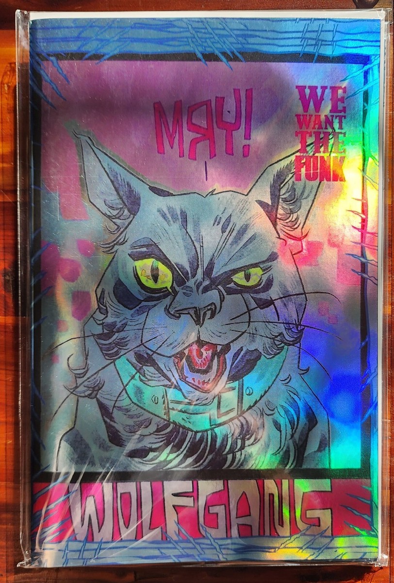Ninja Funk #1 Wolfgang We Want the Funk Metal & Foil Set