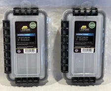 LOT OF 2 NEW PLANO 3440-10 GUIDE SERIES WATERPROOF STOWAWAY TACKLE BOX/CASE