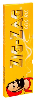 Zig Zag Rolling Papers Extra Combustible  No 606 BIS - 50 Blättchen / Heft