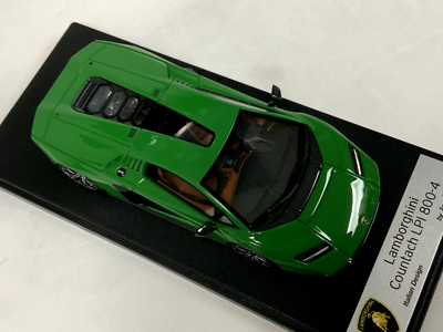 Miniature Looksmart 1/43 – Lamborghini Countach LPI 800-4 – Verde Medio