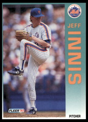 1992 Fleer #507 Jeff Innis New York Mets Baseball Card | eBay