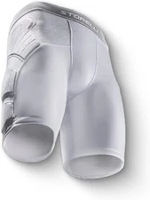 Storelli Unisex BodyShield Impact Sliders, High-Impact Small, White 