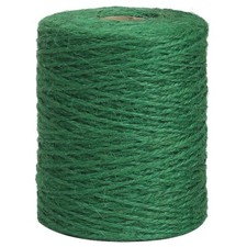 656 Ft 2mm Heavy Duty Green Garden Twine Natural Jute Twine String Hemp Rope