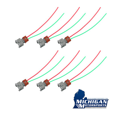 Fuel injector connectors for pigtail NISSAN 300ZX 90-94TT 90-93NA