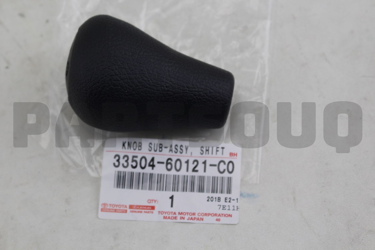3350460121C0 Genuine Toyota KNOB SUB-ASSY, SHIFT LEVER 33504
