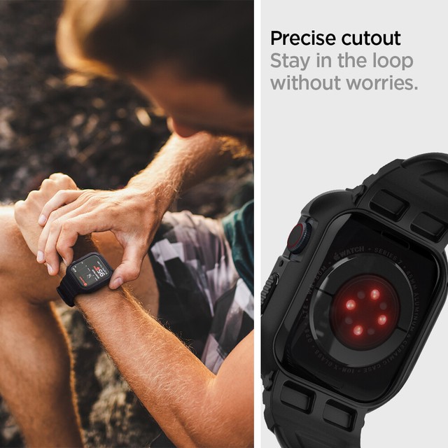 Spigen 062CS25324 Armor Pro Rugged Case for Apple Watch Series 4/5 for sale  online | eBay