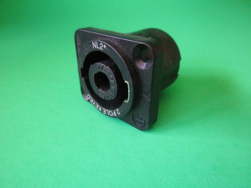 (1 or 2 Lot) NEUTRIK Connector NL2MP chassis mount panel MALE speakON 2 pole NOS - 第 1/3 張圖片
