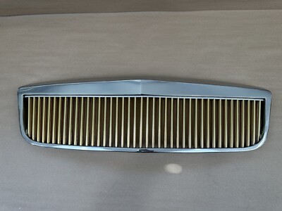 00-05 Cadillac Deville E&G Classic Chrome Gold Vertical Grille Grill Assembly