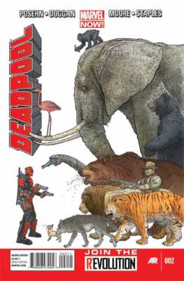 Deadpool # 2 Vol 3 Marvel Now N-mint 1 st print