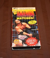 WWF MOST AMAZING MATCHES VHS, 1996 WWE WCW COLISEUM HOME VIDEO