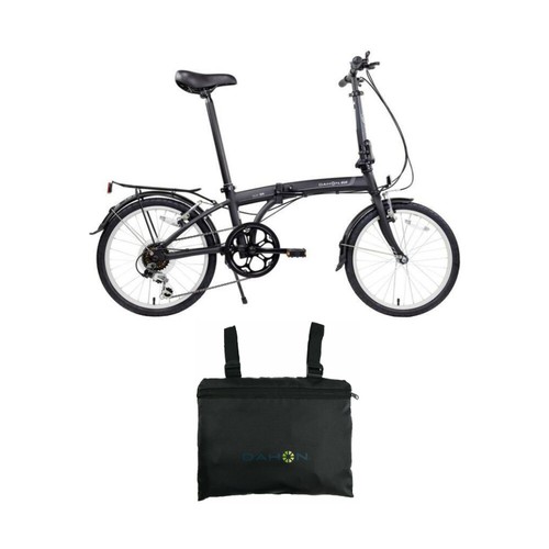 Dahon SUV D6 bici pieghevole Nero con Dahon Pieghevole Borsa | eBay