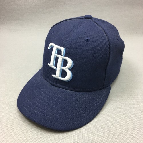 Tampa Bay Rays Hat Cap Fitted 7 Men MLB 