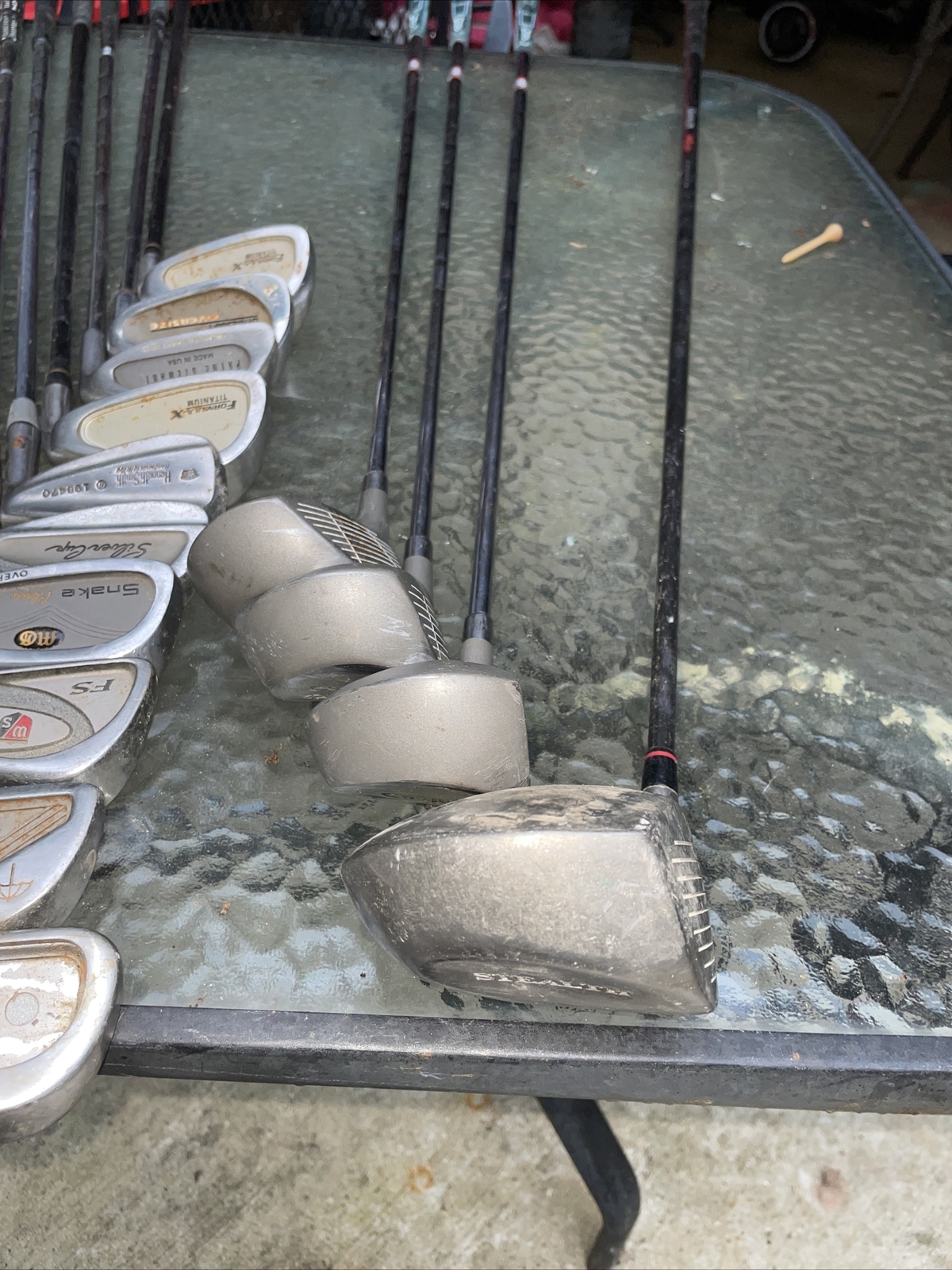 Men's Golf Club Set Complete Used Right Handed Golf Club Set NO BAG eBay