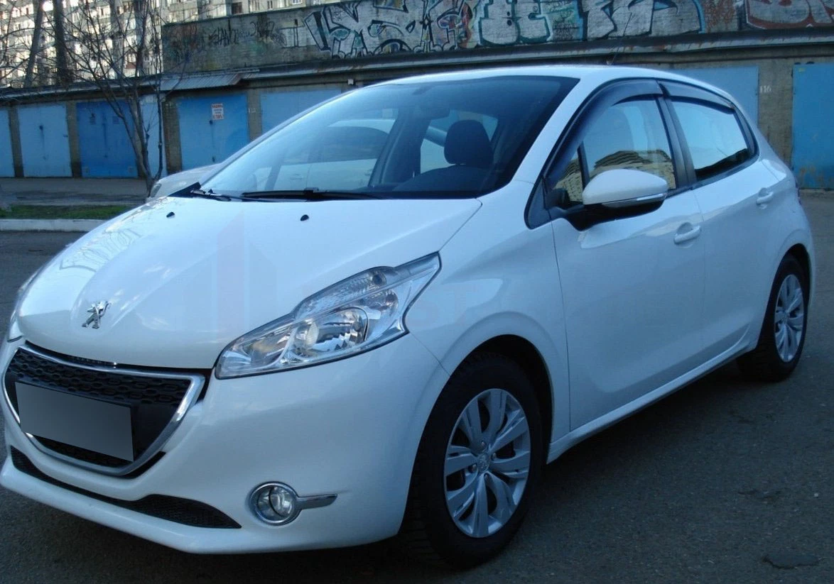 HEKO wind deflectors FULL 4 piece set fits PEUGEOT 208 5 doors