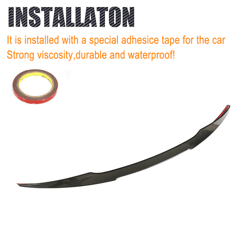 Fit for BMW E82 120i 125i 128i 135i M Coupe 07-12 Rear Trunk Spoiler Wing Carbon - Bild 10 von 14