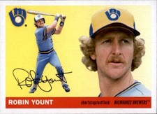 2020 Topps Archives ROBIN YOUNT 1955 Style Base Card Brewers #29