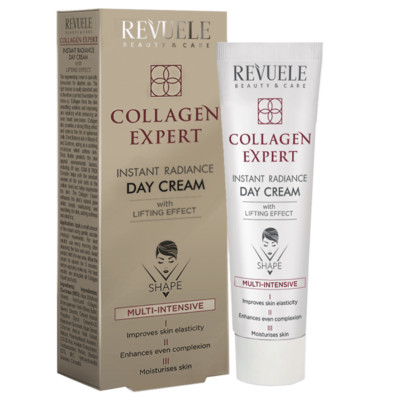  2x REVUELE COLLAGEN EXPERT Instant Radiance Tagescreme 2x50ml