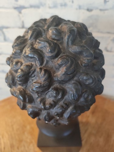 Michelangelos David 60er Jahre Austin Productions Skulptur Büste signiert Vintage - Bild 11 von 20