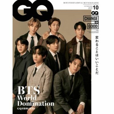 BTS GQ JAPAN 2020.10 Cover Exclusive Interviews 14page Popularity