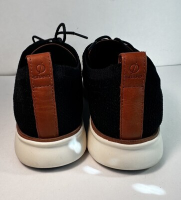 Cole Haan 2.Zerogrand Black Stitchlite Wingtip Oxfords  display picture 1