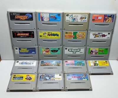 Super Famicom Pick Your Games.  Updated Feb/09/26