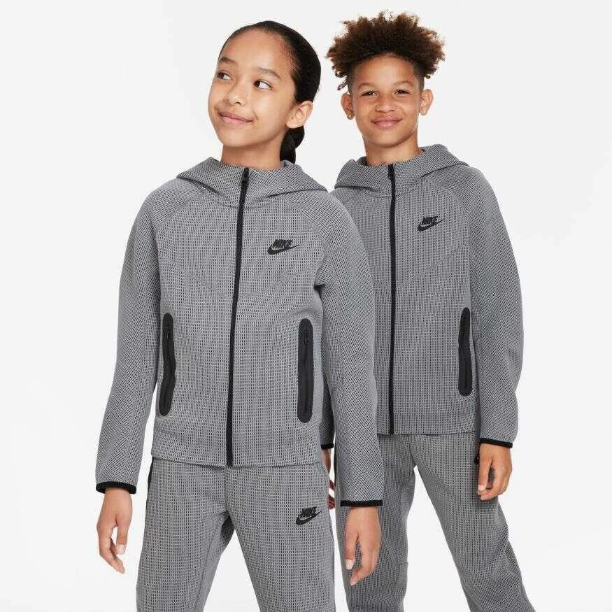 Nike Tech Fleece Winterized Full Zip Hoodie Grey XL(158cm-170cm