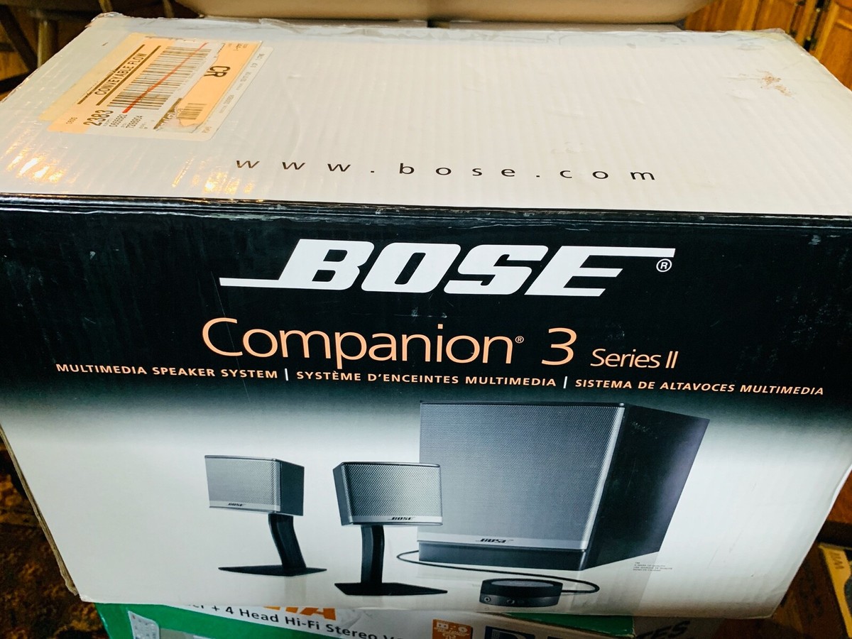 スピーカー・ウーファー BOSE Companion3 Series II system Companion® 3 Series II system | Bose