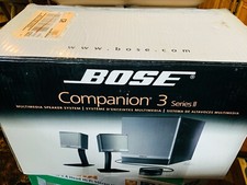    Bose Companion 3 Series II Multimedia Speaker System PC Speaker System
