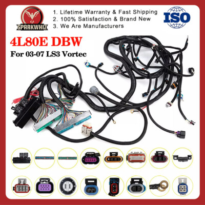 4L80E DBW Stand alone Wire Harness Drive by Wire For 03-07 LS Vortec 4.8 5.3 6.0