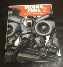 Mecha Zone 2 : The Art of David A White by David White (Hardcover) SIGNED